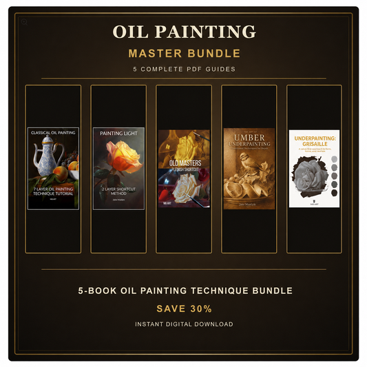 Oil Painting Master Bundle — 5 Complete PDF Guides