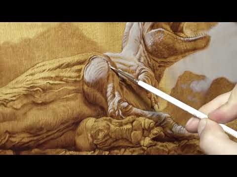 Zhuchengtyrannus: Partial Grisaille
