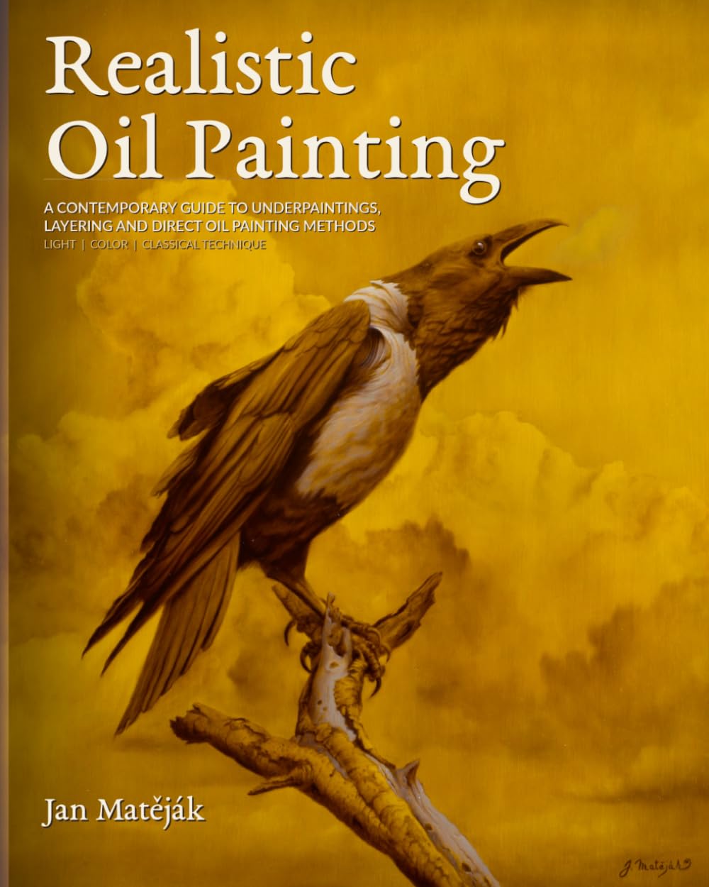 Realistic Oil Painting paperback cover by Jan Matejak