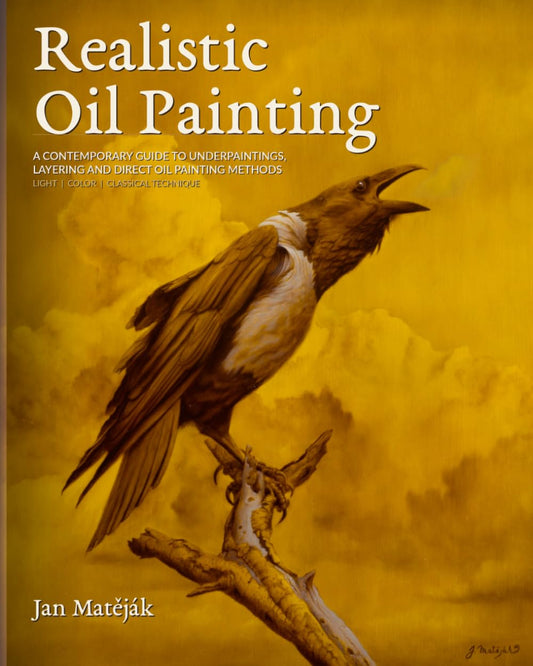Realistic Oil Painting paperback cover by Jan Matejak