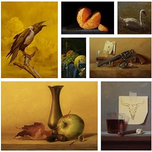Realistic Oil Painting A+ image: painting detail