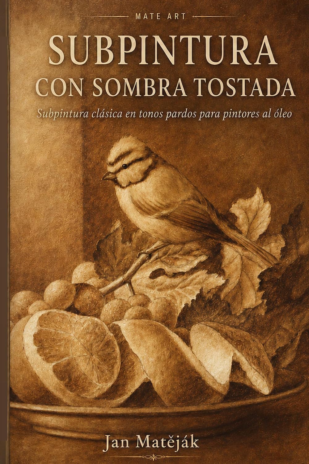 Paperback cover of Subpintura con sombra tostada by Jan Matejak